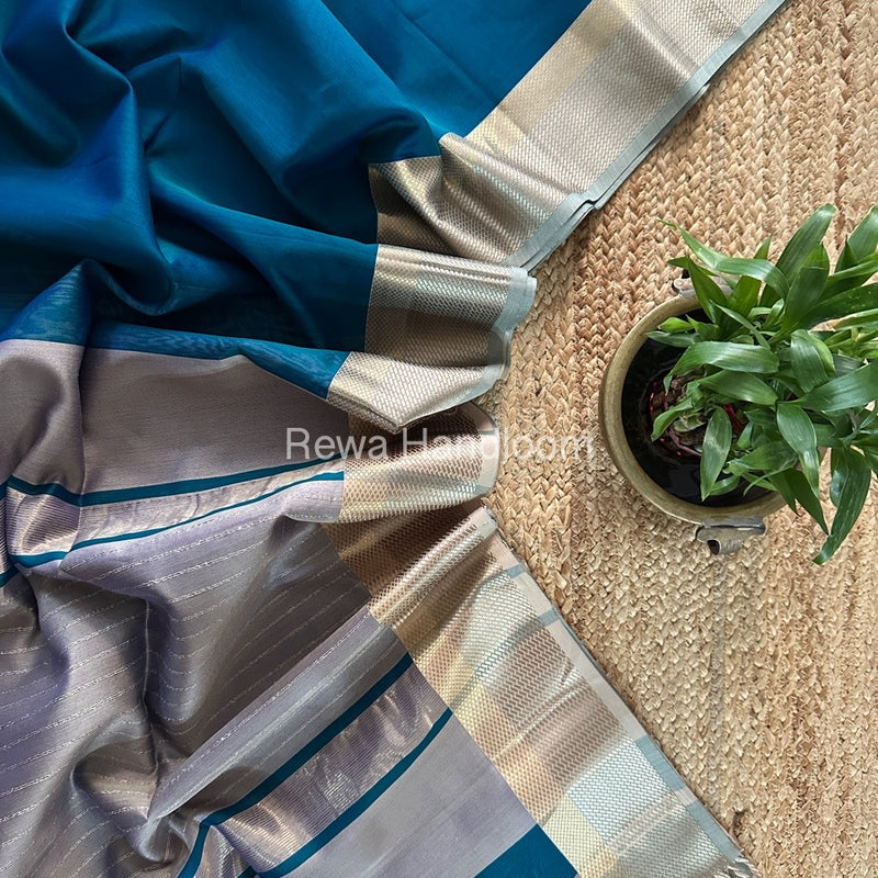 Maheshwari Resham Thread Border Saree
