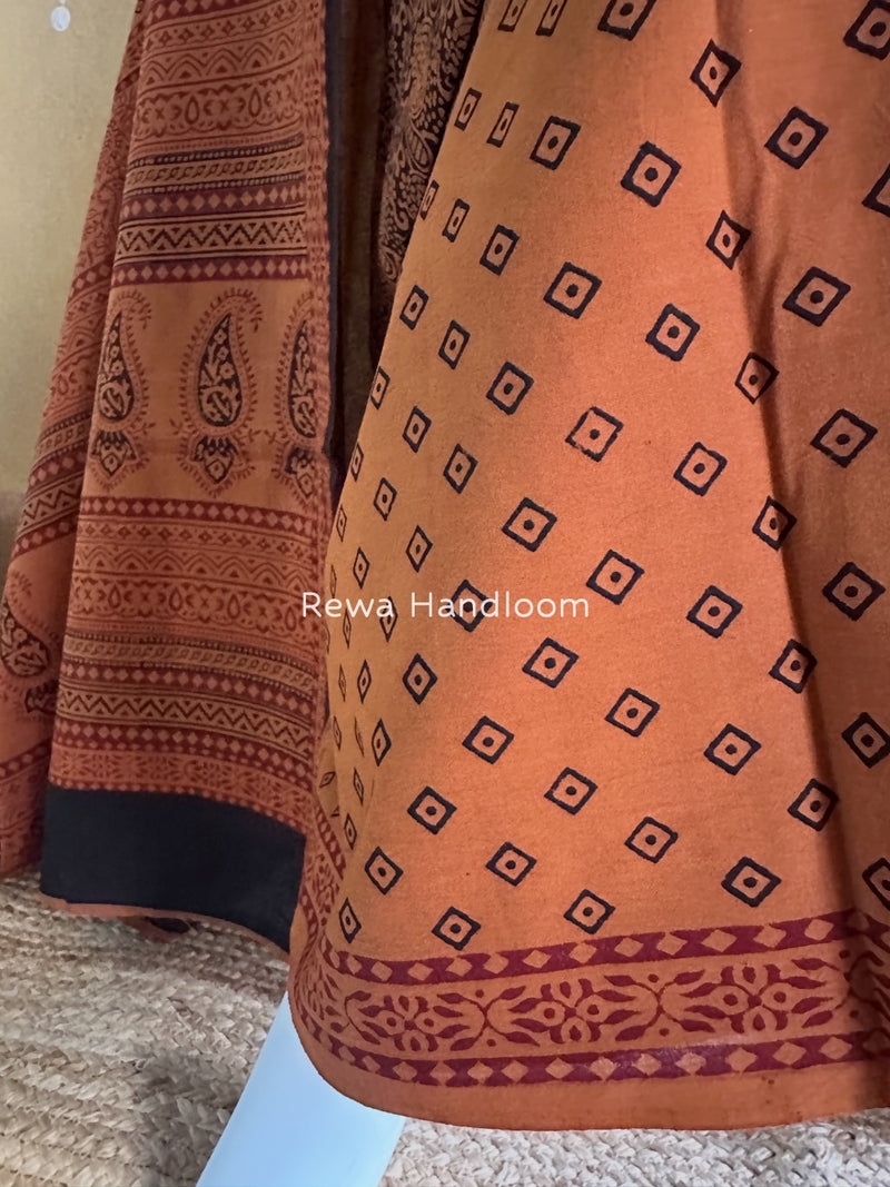  Bagh Print Cotton Suit