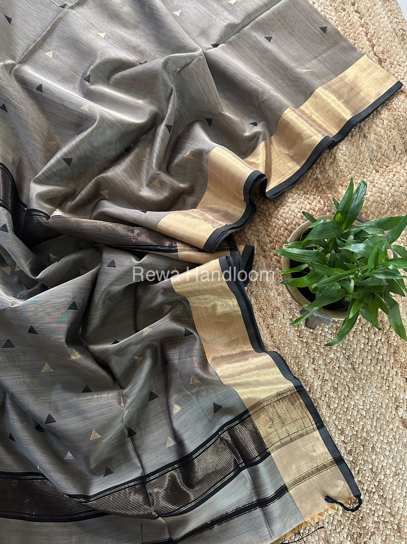  Zari Butti Maheshwari Saree