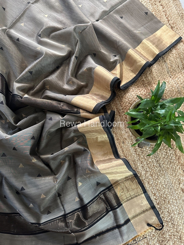  Zari Butti Maheshwari Saree