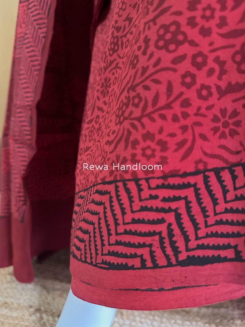  Bagh Print Cotton Suit