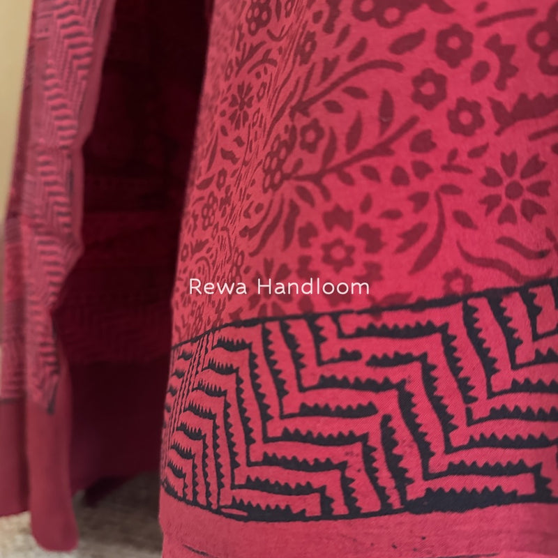  Bagh Print Cotton Suit