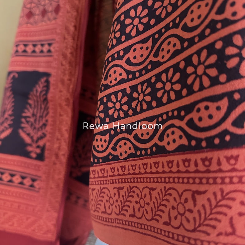  Bagh Print Cotton Suit