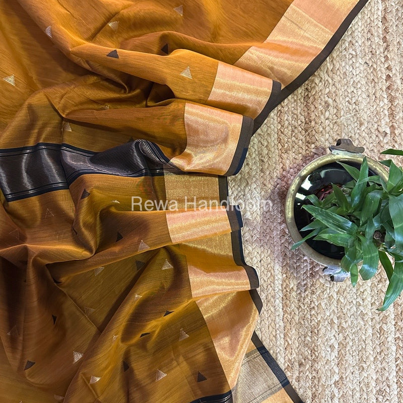  Zari Butti Maheshwari Saree