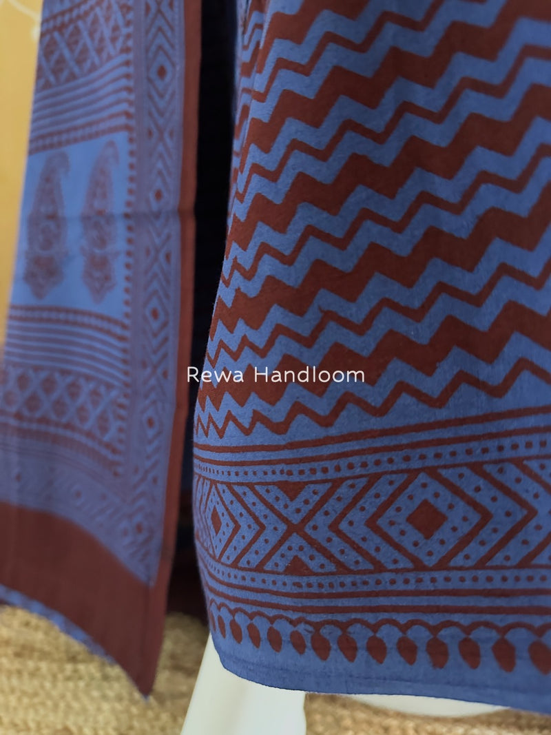 Bagh Print Cotton Suit