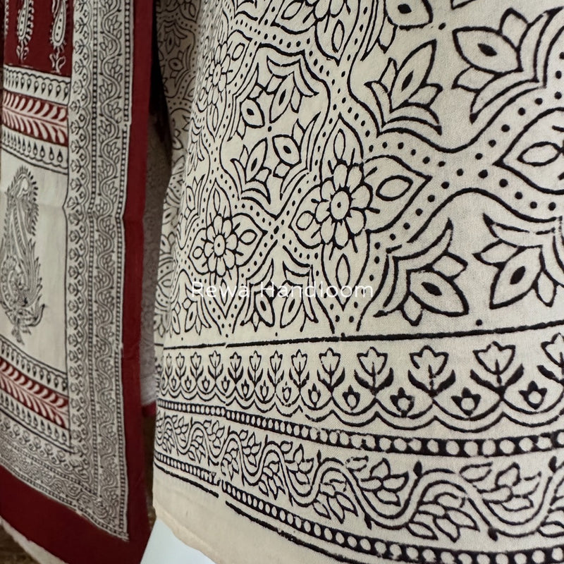  Bagh Print Cotton Suit