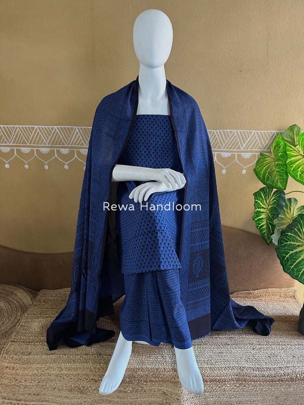  Bagh Print Cotton Suit