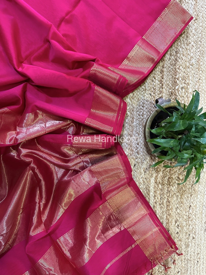 Maheshwari Zari Skirt Saree