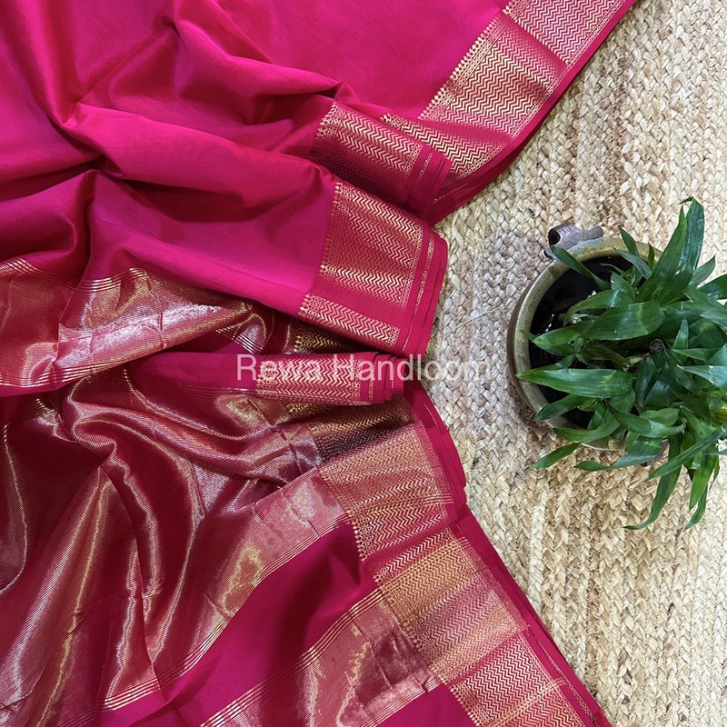 Maheshwari Zari Skirt Saree