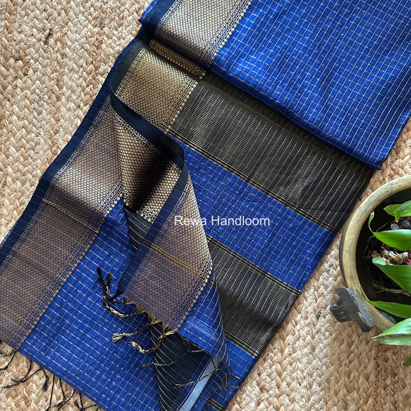 Maheshwari Zari Checks Saree