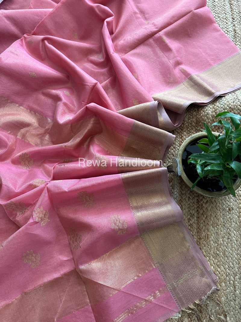 Maheshwari Tissue Silk Saree