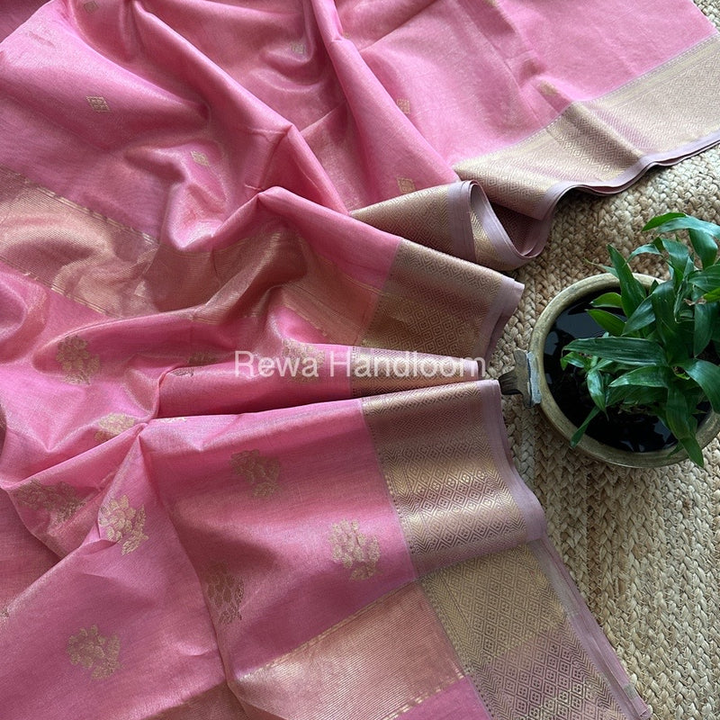 Maheshwari Tissue Silk Saree