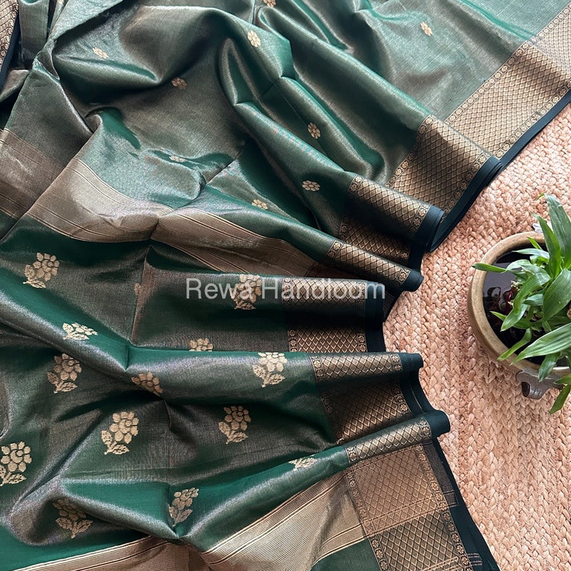 Maheshwari Tissue Silk Saree