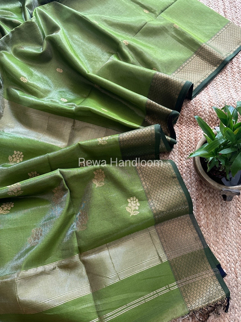 Maheshwari Tissue Silk Saree