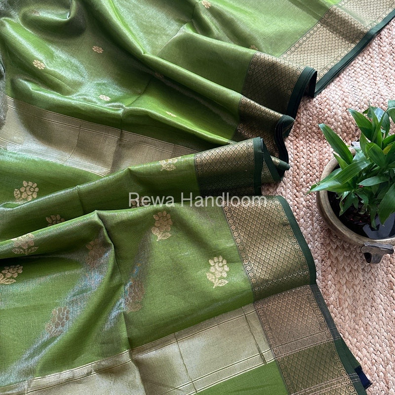 Maheshwari Tissue Silk Saree