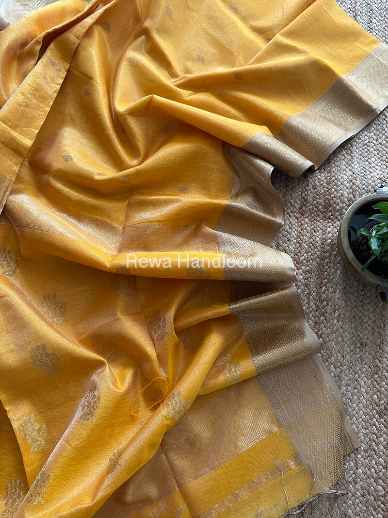 Maheshwari Tissue Silk Saree
