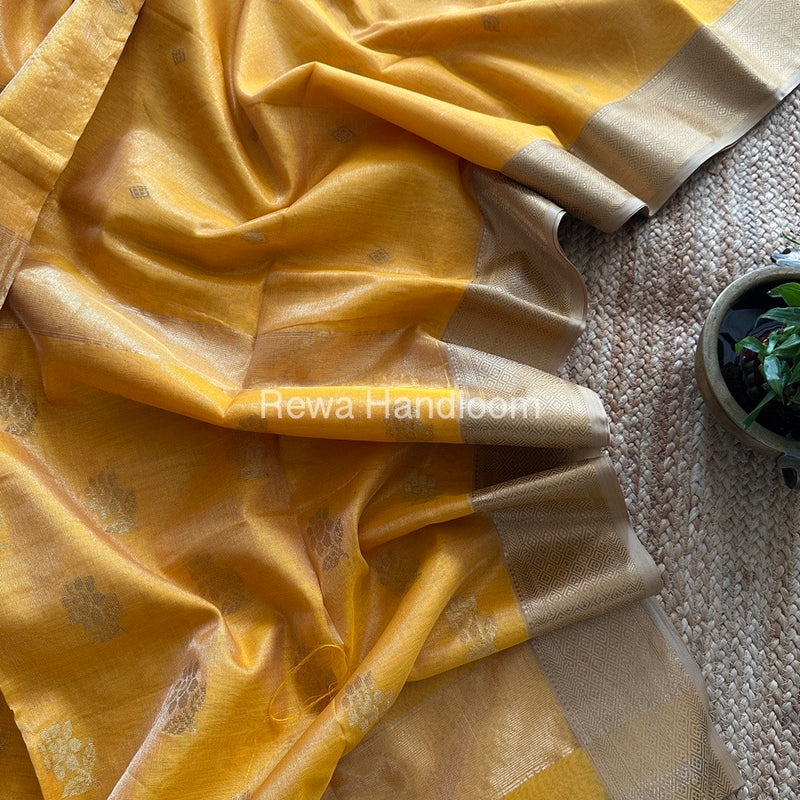Maheshwari Tissue Silk Saree