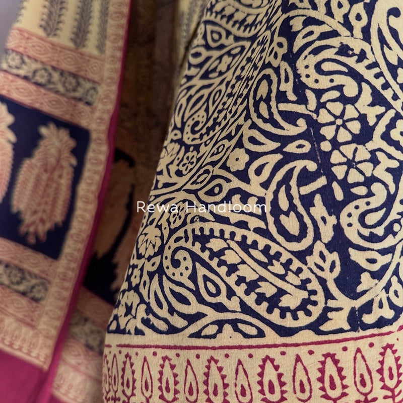  Bagh Print Cotton Suit