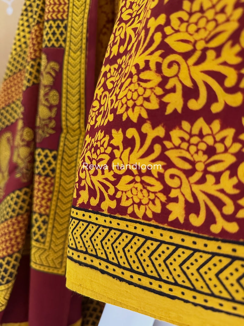  Bagh Print Cotton Suit