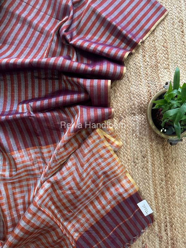 Exclusive Maheshwari Tissue Silk Saree