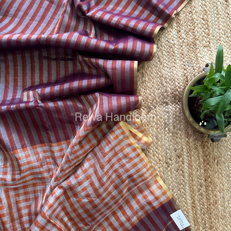 Exclusive Maheshwari Tissue Silk Saree