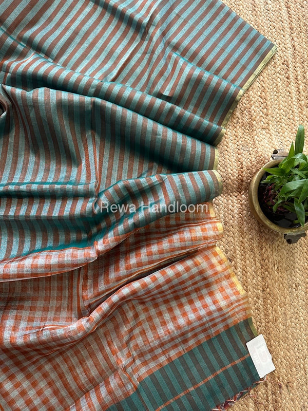 Exclusive Maheshwari Tissue Silk Saree