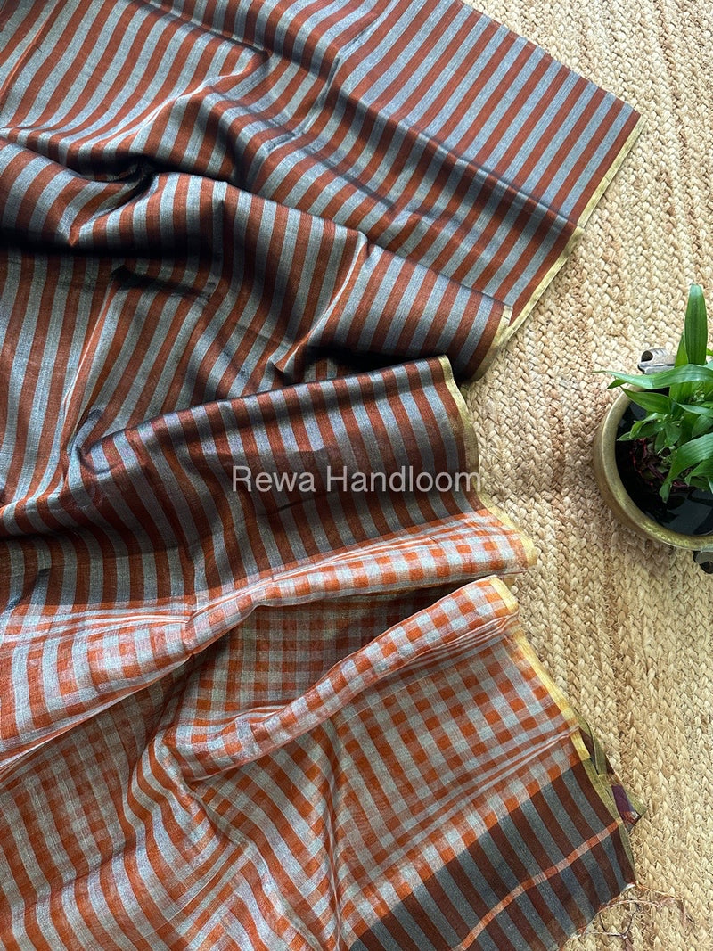 Exclusive Maheshwari Tissue Silk Saree