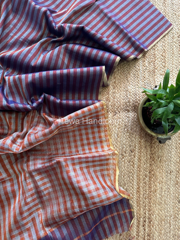 Exclusive Maheshwari Tissue Silk Saree