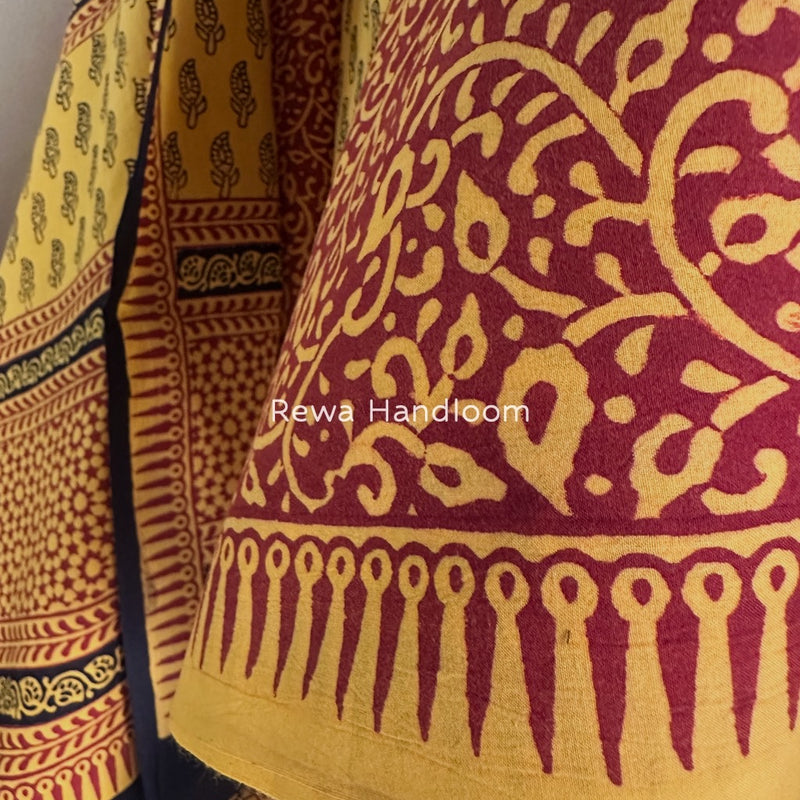  Bagh Print Cotton Suit