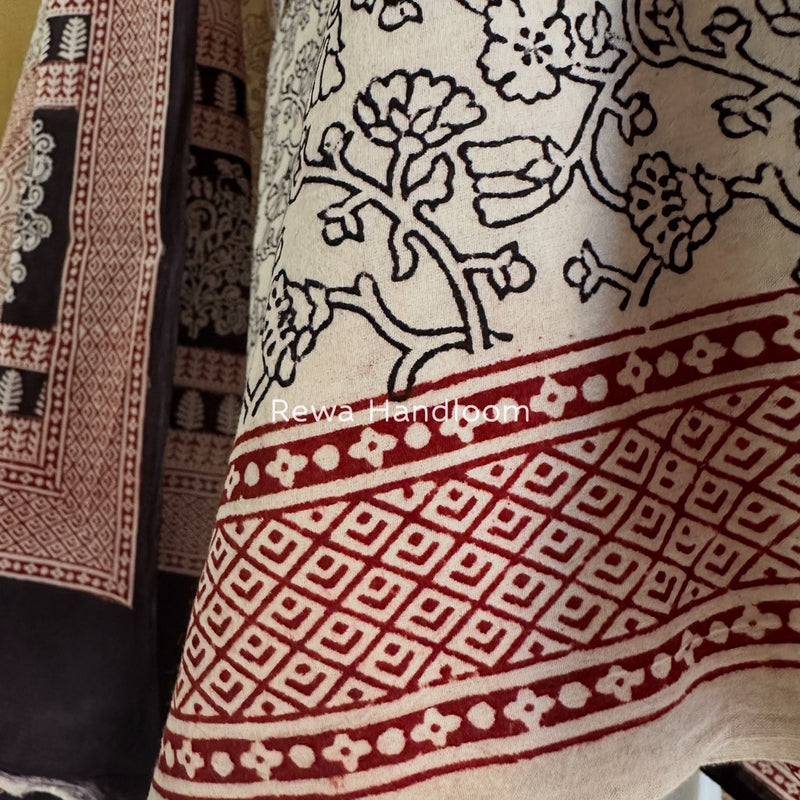  Bagh Print Cotton Suit