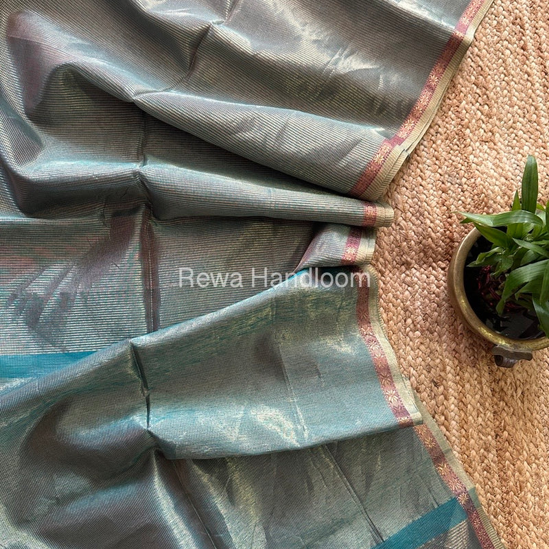 Maheshwari Tissue Silk Saree