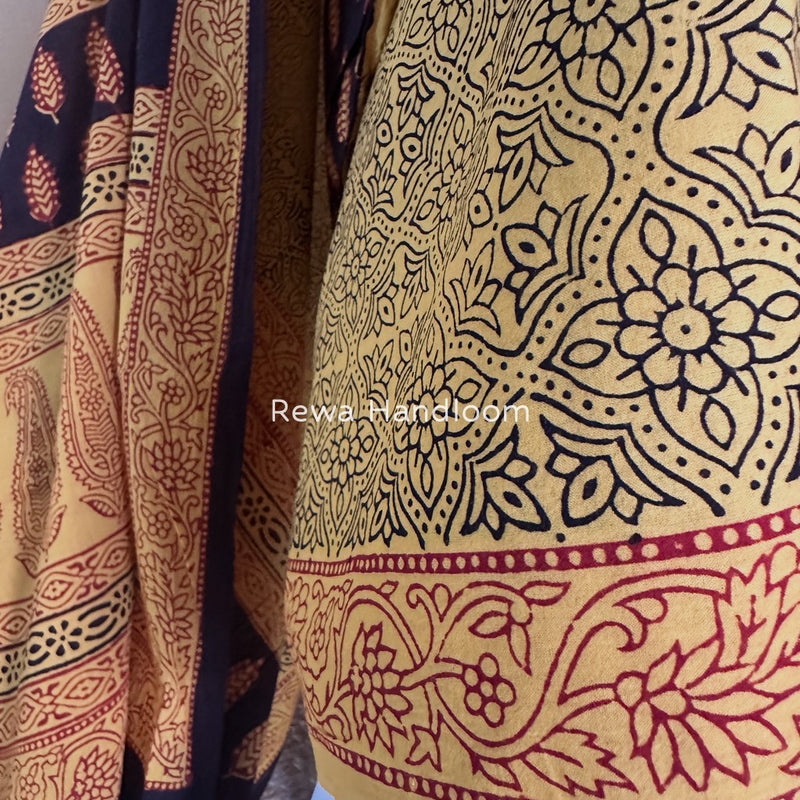  Bagh Print Cotton Suit