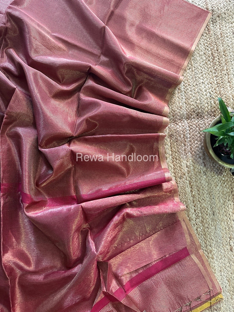 Maheshwari Tissue Silk Saree