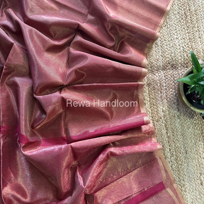 Maheshwari Tissue Silk Saree