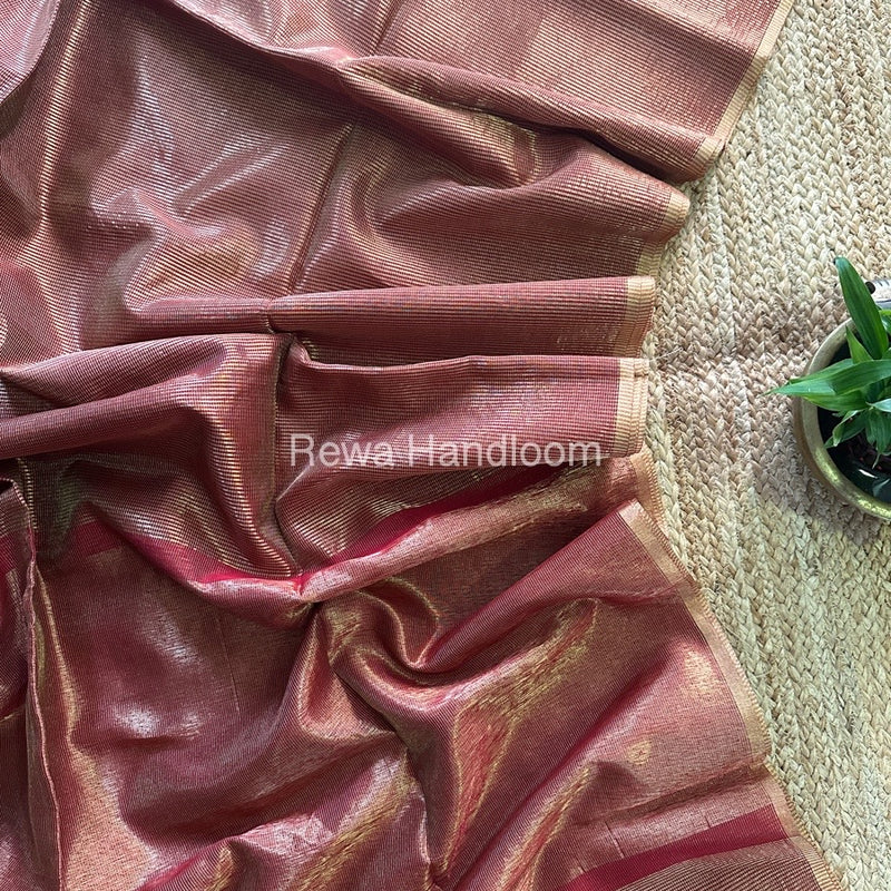 Maheshwari Tissue Silk Saree