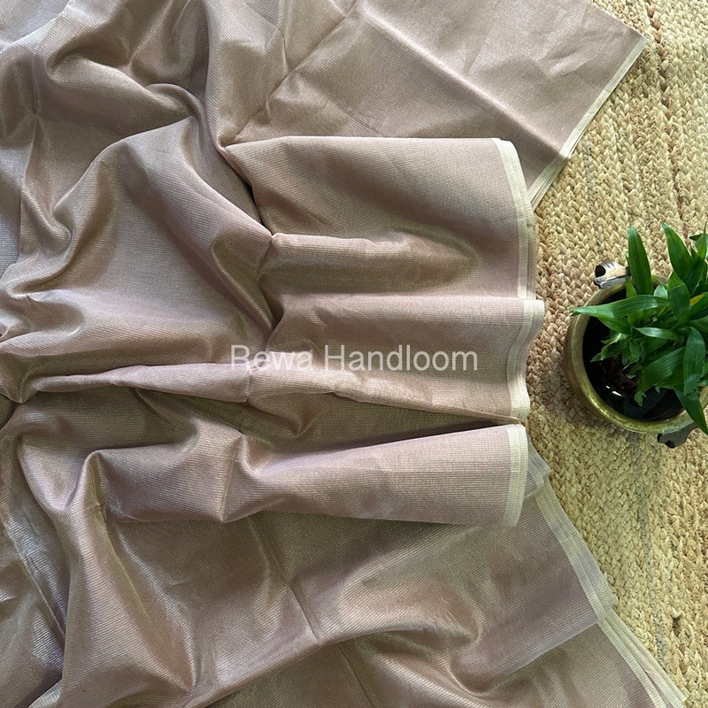 Maheshwari Tissue Silk Saree