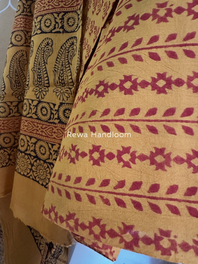  Bagh Print Cotton Suit