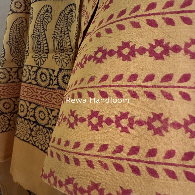  Bagh Print Cotton Suit