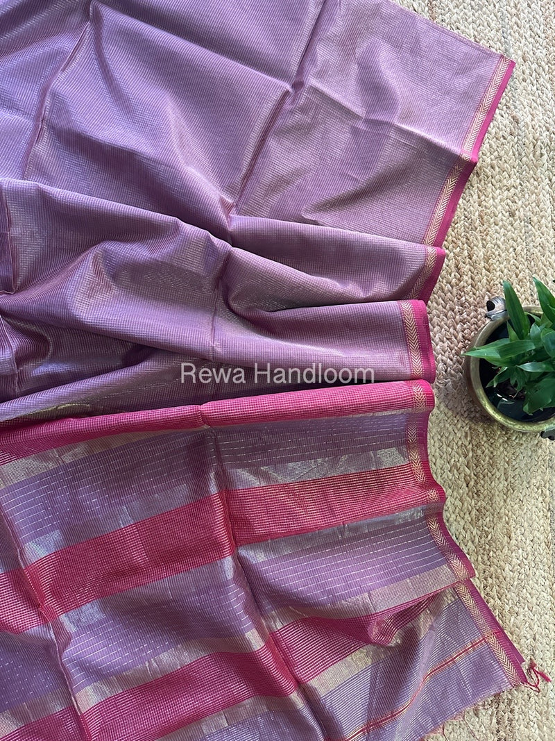 Maheshwari Tissue Silk Saree