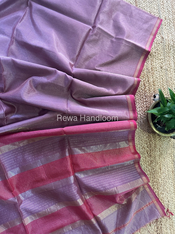 Maheshwari Tissue Silk Saree