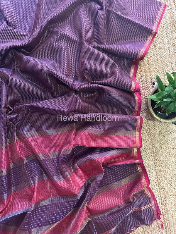 Maheshwari Tissue Silk Saree