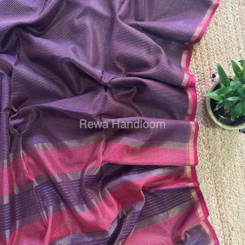 Maheshwari Tissue Silk Saree