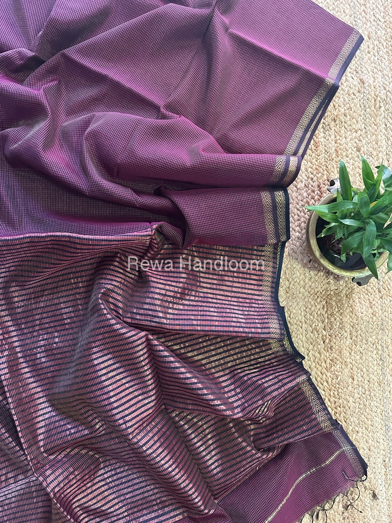 Maheshwari Tissue Silk Saree