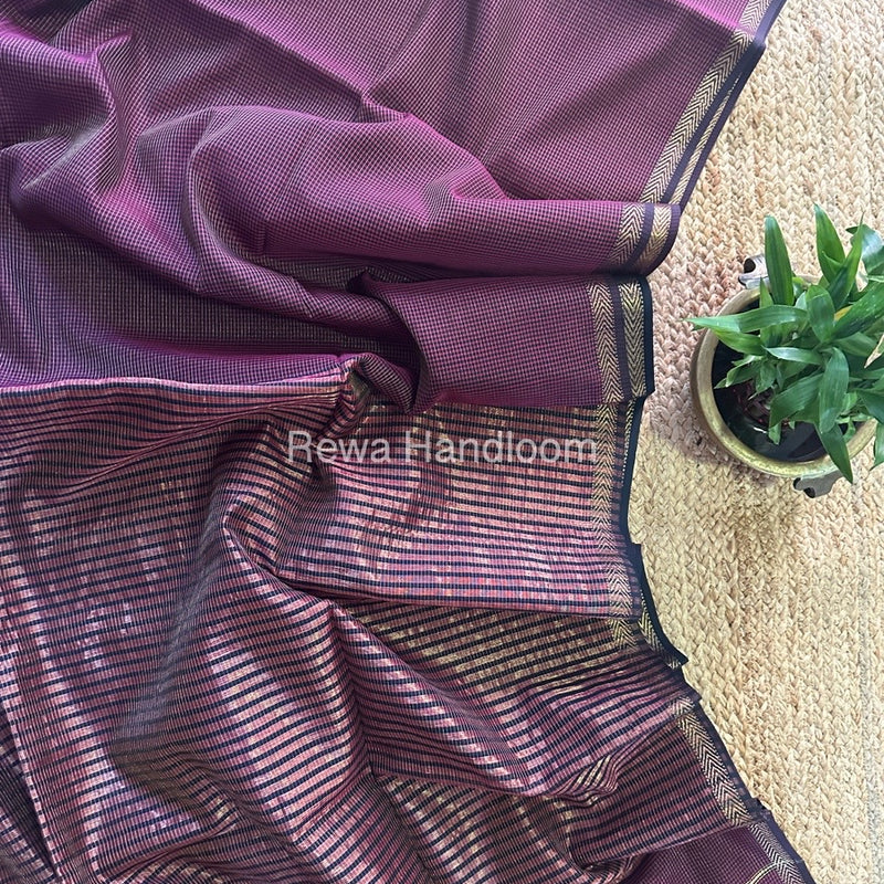 Maheshwari Tissue Silk Saree