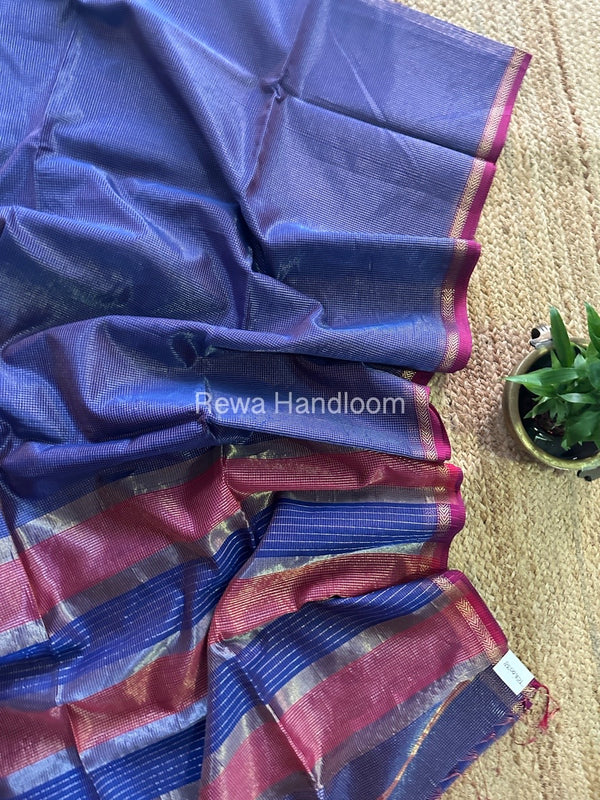 Maheshwari Tissue Silk Saree