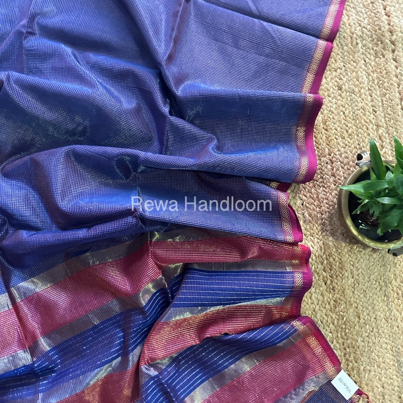 Maheshwari Tissue Silk Saree