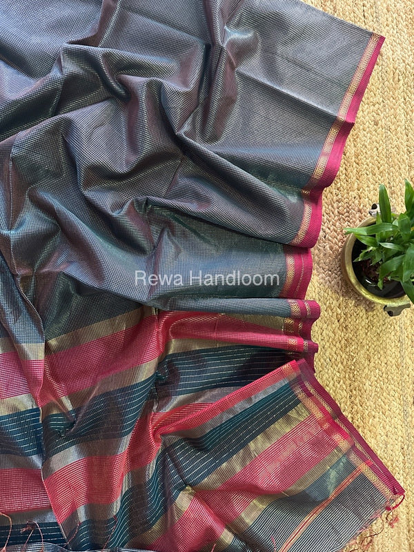 Maheshwari Tissue Silk Saree