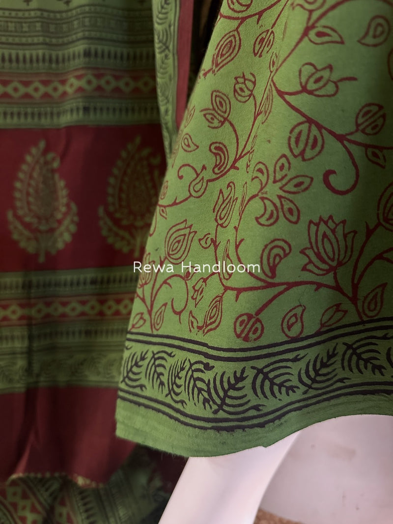 Bagh Print Cotton Suit