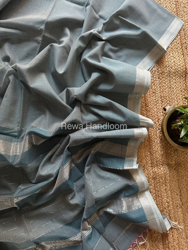 Maheshwari Self Checks Saree