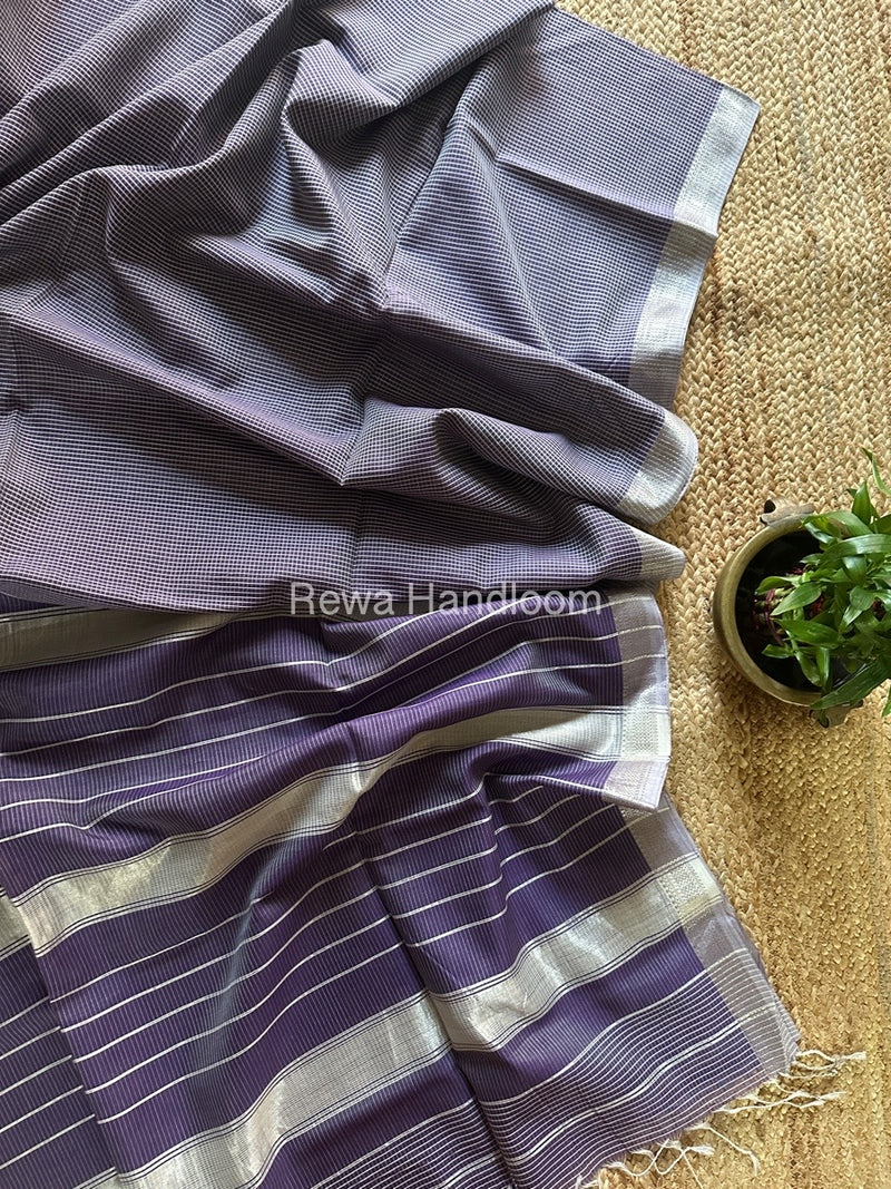 Maheshwari Self Checks Saree